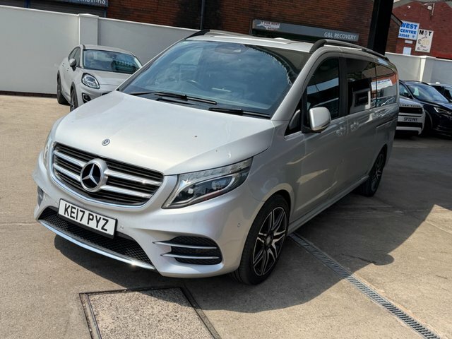 Mercedes-Benz V Class 2017 2.2 V220d Amg Line G-tronic Euro 6 Ss Silver #3