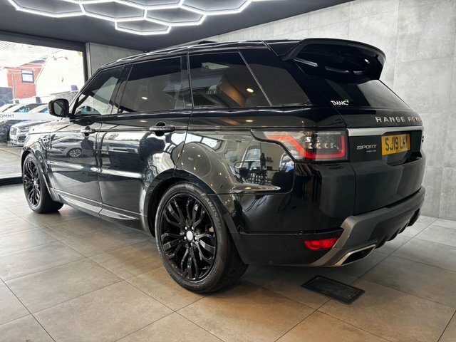 Land Rover Range Rover Sport 2019 2.0 P400e 13.1Kwh Hse 4Wd Euro 6 Ss 5 Black #2