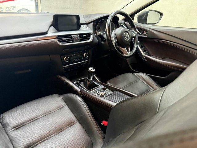 Mazda 6 2.2 Skyactiv-d Sport Nav Euro 6 S S White #17