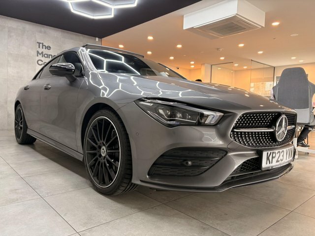 Mercedes-Benz CLA Class 2023 2.0 Cla220d Amg Line Night Edition Premium P Black #2