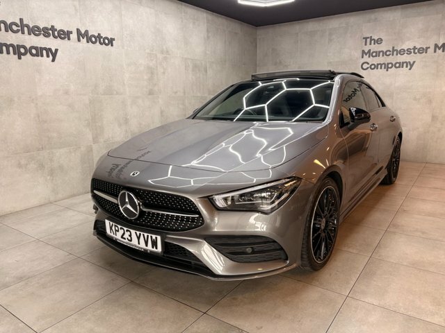 Mercedes-Benz CLA Class 2023 2.0 Cla220d Amg Line Night Edition Premium P Black