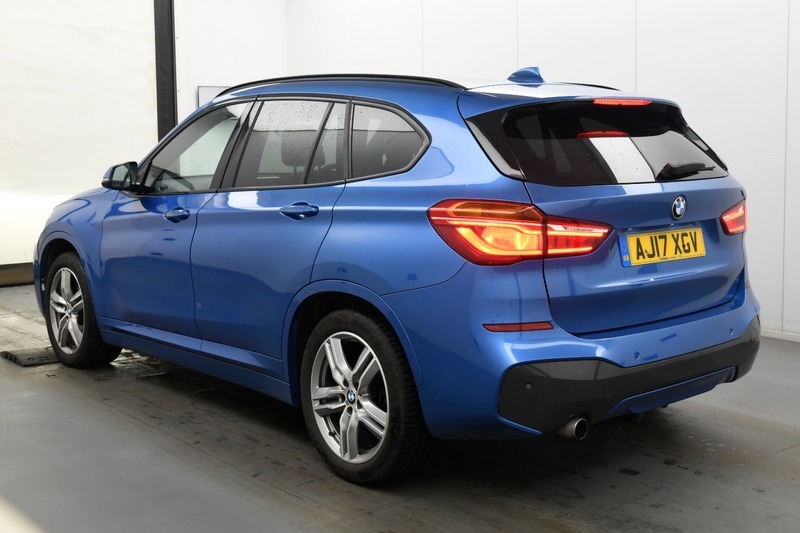 BMW X1 Sdrive18d M Sport AJ17XGV Blue #4