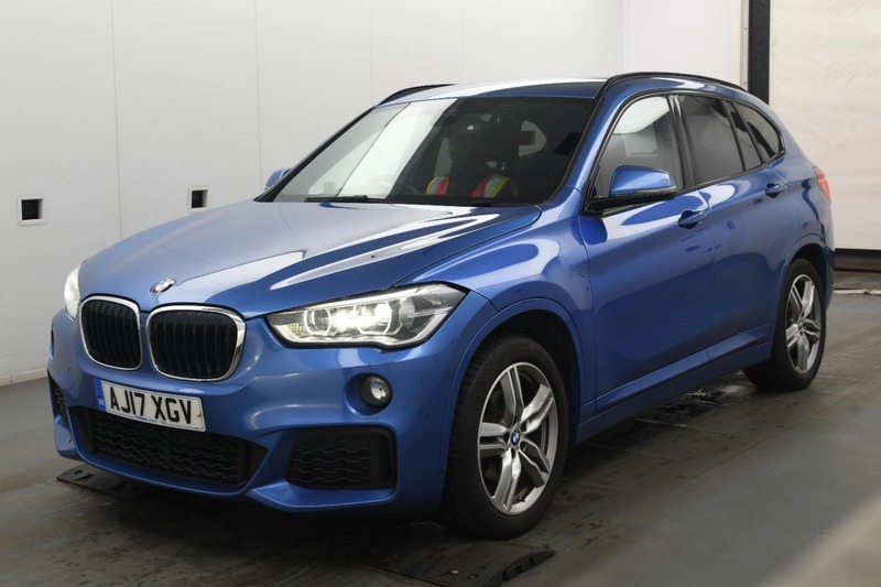 BMW X1 Sdrive18d M Sport AJ17XGV Blue #2