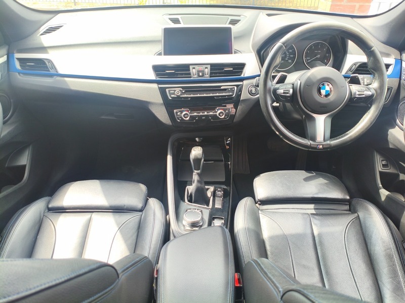 BMW X1 Sdrive18d M Sport AJ17XGV Blue #5