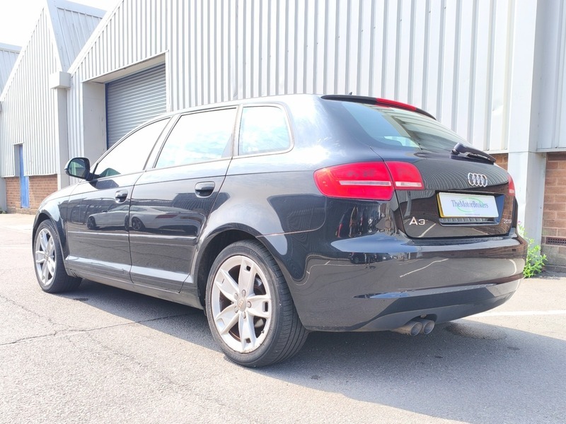 Audi A3 Tdi Sport Black #5