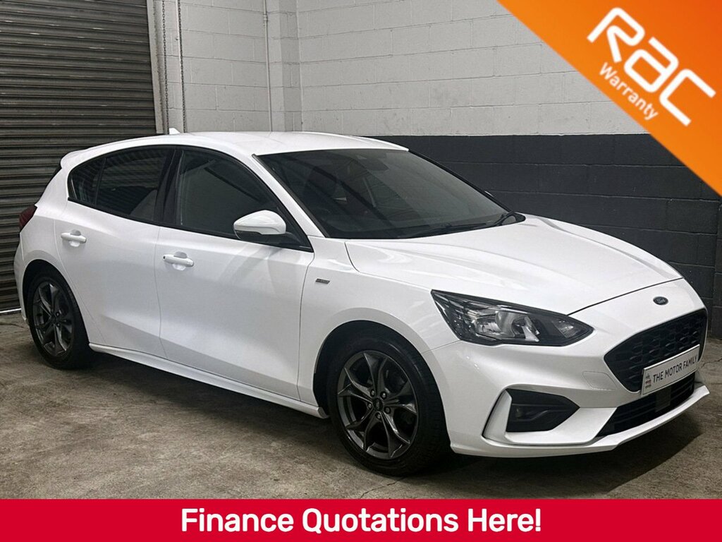 Ford Focus 1.0 Ecoboost 125 St-line White