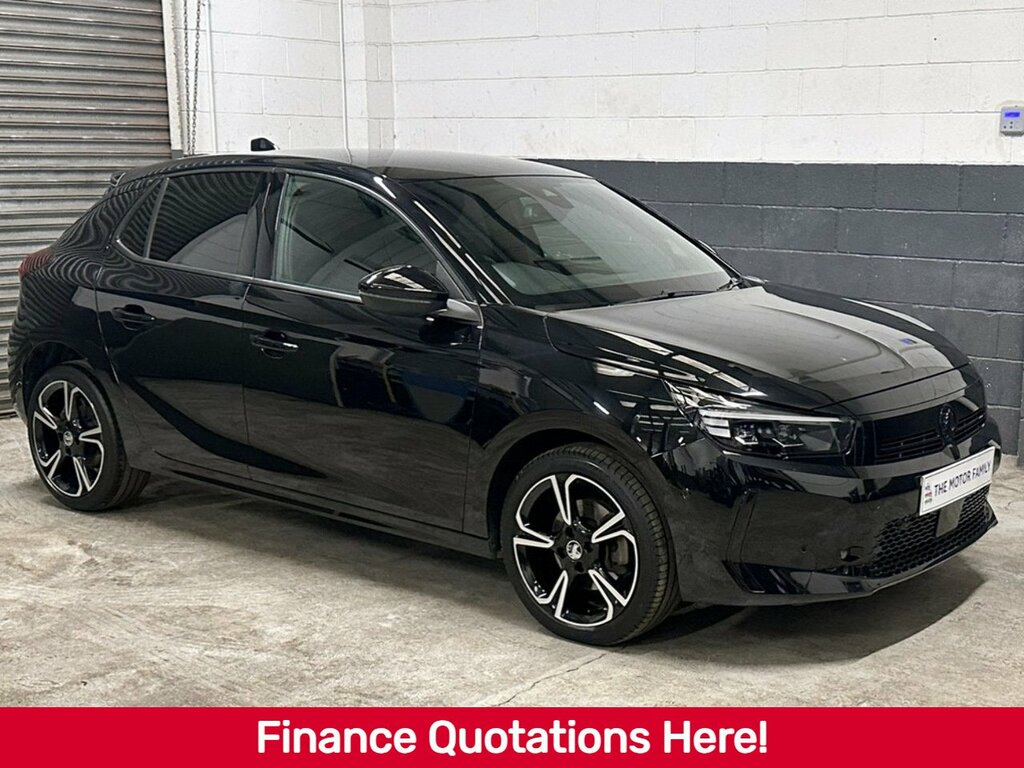 Vauxhall Corsa 1.2 Turbo Ultimate DP24PGK Black