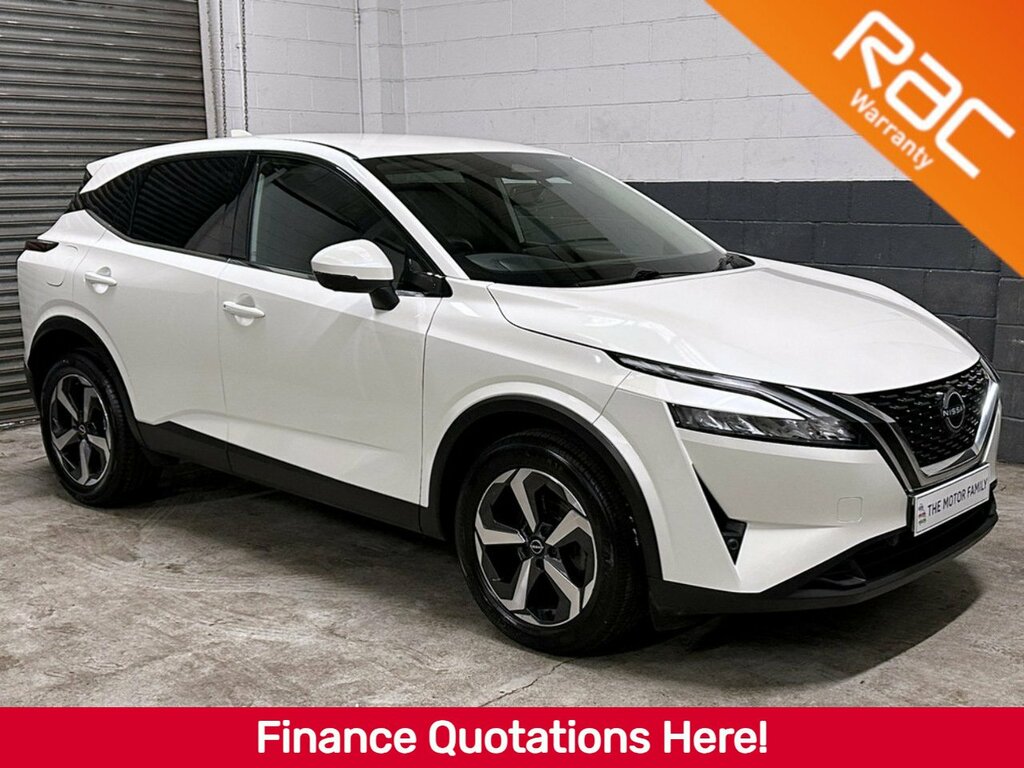 Nissan Qashqai 1.3 Dig-t Mh N-connecta White