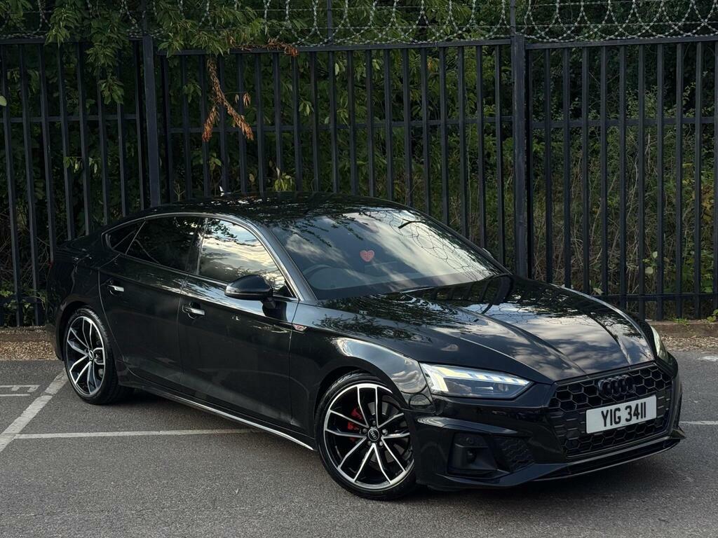 Audi A5 2.0 Tfsi 35 S Line Sportback S Tronic Euro 6 S S YIG3411 Black #4