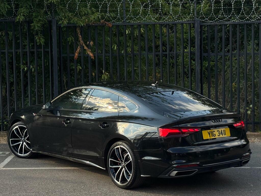 Audi A5 2.0 Tfsi 35 S Line Sportback S Tronic Euro 6 S S YIG3411 Black #5