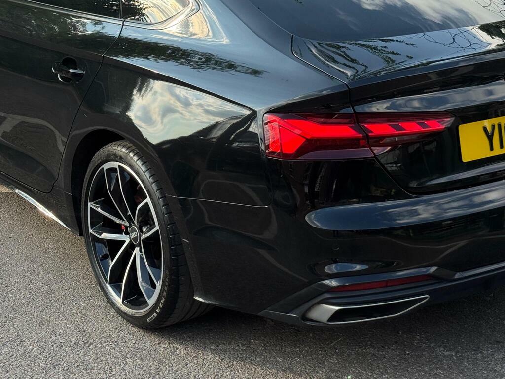 Audi A5 2.0 Tfsi 35 S Line Sportback S Tronic Euro 6 S S YIG3411 Black #6