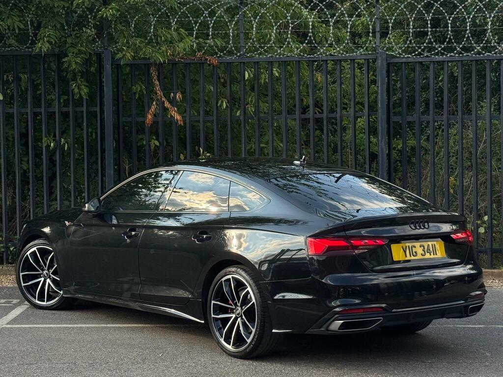 Audi A5 2.0 Tfsi 35 S Line Sportback S Tronic Euro 6 S S YIG3411 Black #2