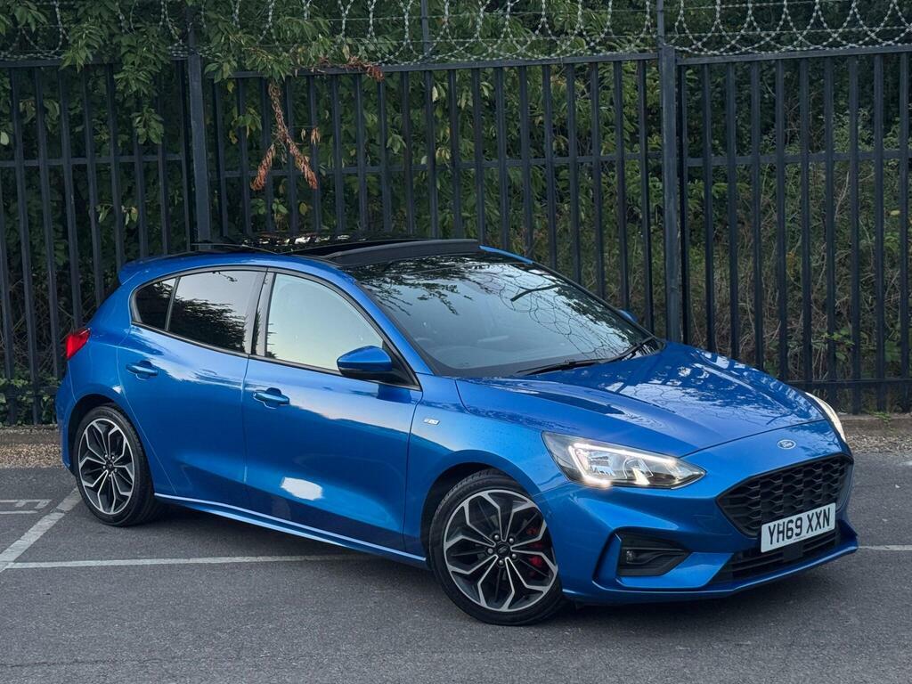 Ford Focus 1.5 Ecoblue St-line X Euro 6 S S YH69XXN Blue #3