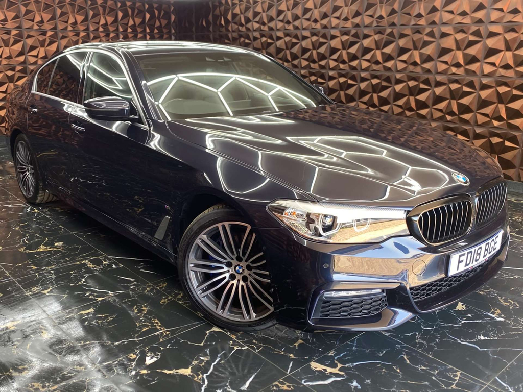 BMW 5 Series 530E M Sport Black
