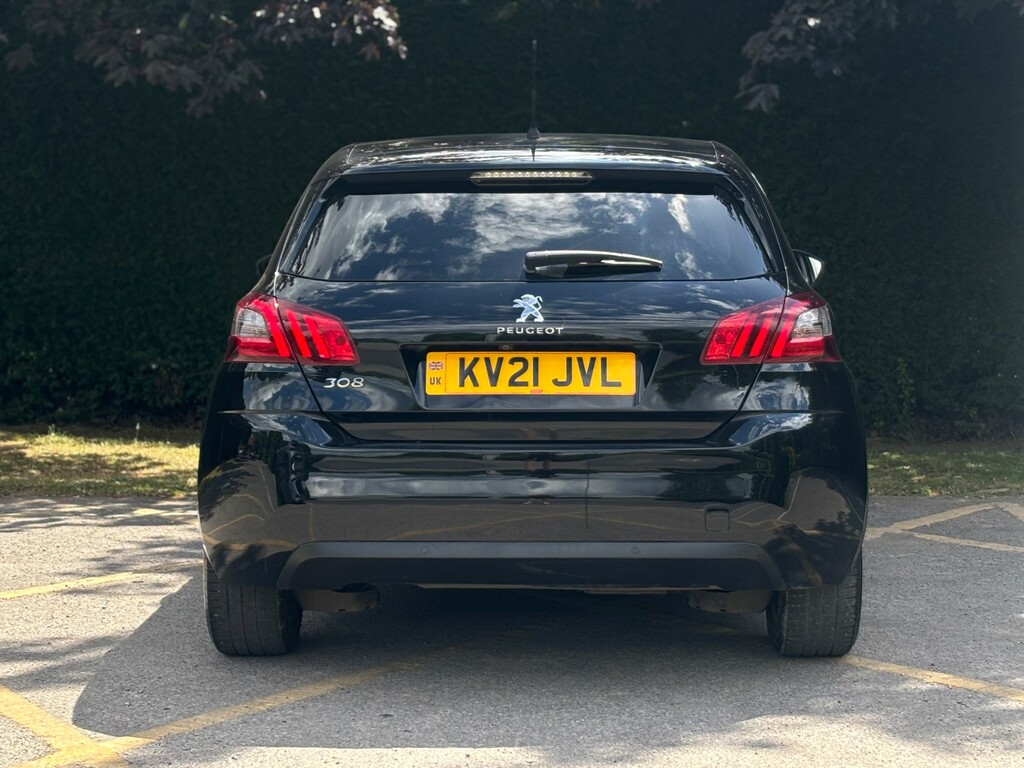 Peugeot 308 Hatchback Black #4