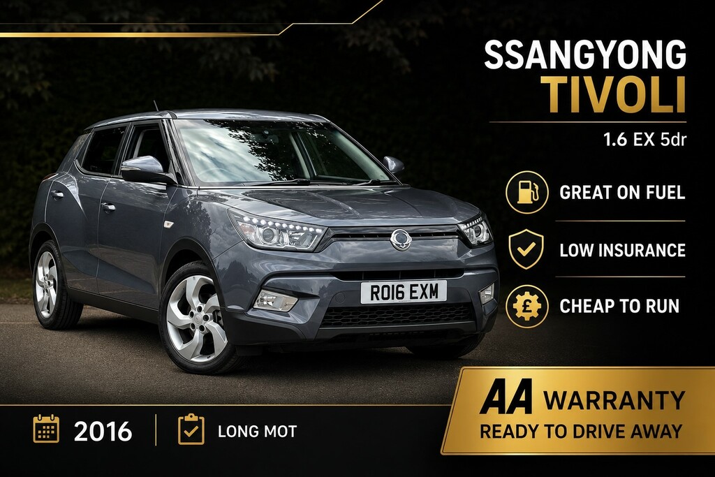 SsangYong Tivoli Hatchback Grey