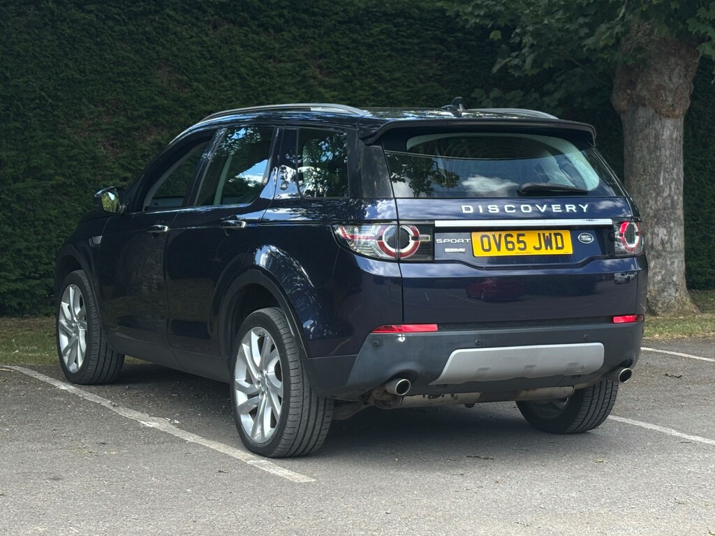 Land Rover Discovery Sport Td4 Hse Luxury OV65JWD Blue #5