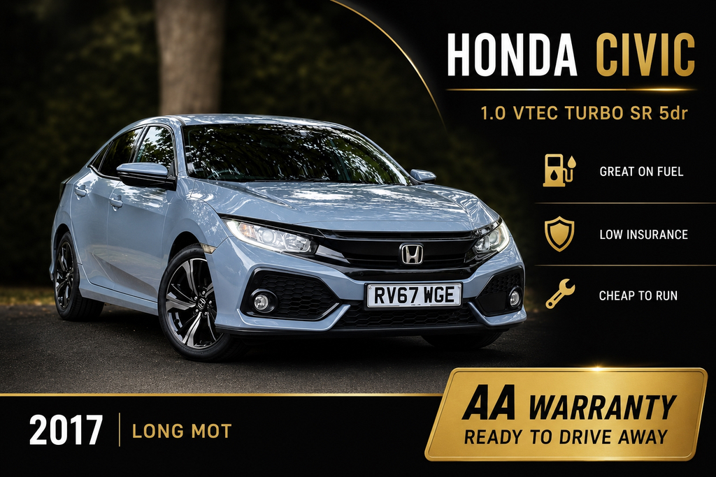 Honda Civic Hatchback Grey