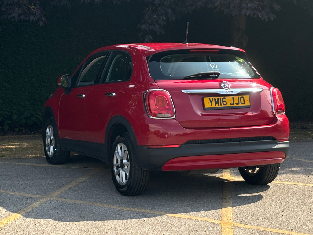 Fiat 500X Hatchback Red #3