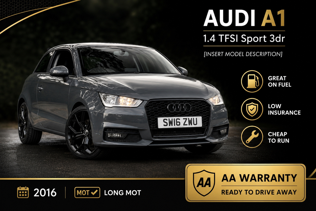 Audi A1 A1 Sport Tfsi Grey