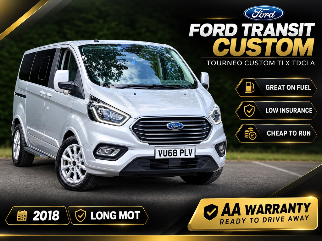 Ford Tourneo Custom Mpv Silver