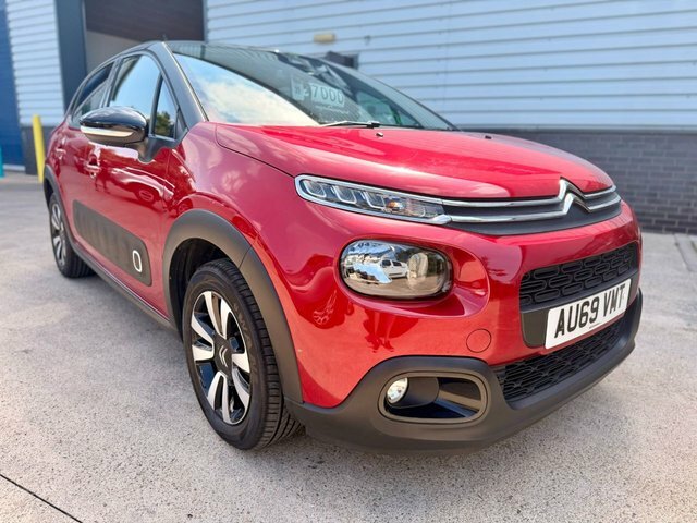 Citroen C3 1.2 Puretech Flair Hatchback Eur AU69VMT Red #2