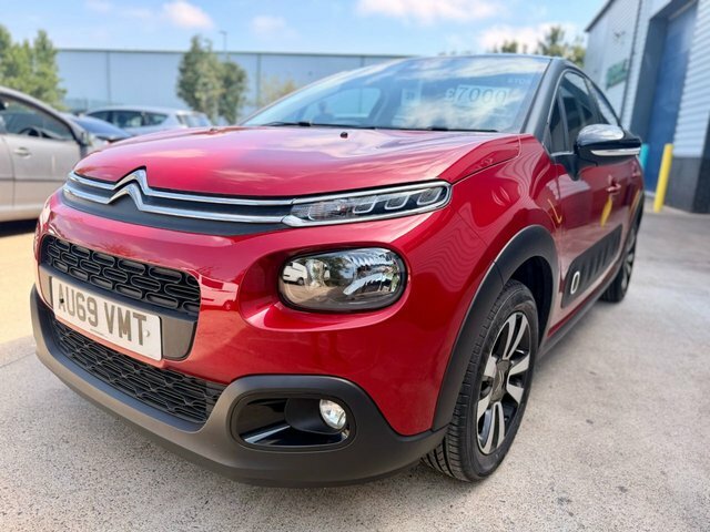 Citroen C3 1.2 Puretech Flair Hatchback Eur AU69VMT Red #4