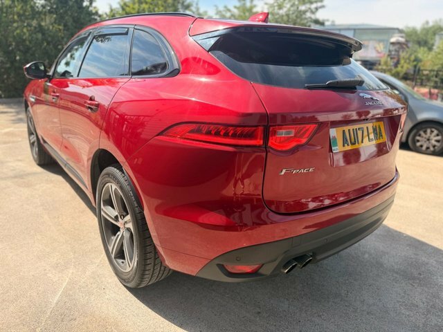 Jaguar F-Pace 2.0 D180 R-sport Suv Awd Euro 6 S AU17LWA Red #6