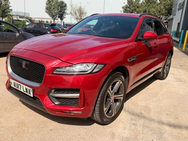 Jaguar F-Pace 2.0 D180 R-sport Suv Awd Euro 6 S AU17LWA Red #4