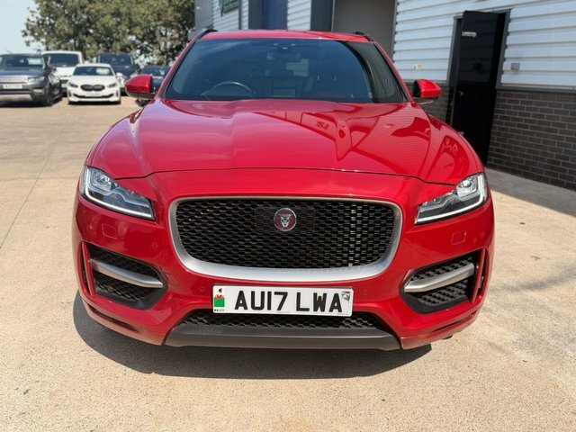 Jaguar F-Pace 2.0 D180 R-sport Suv Awd Euro 6 S AU17LWA Red #3