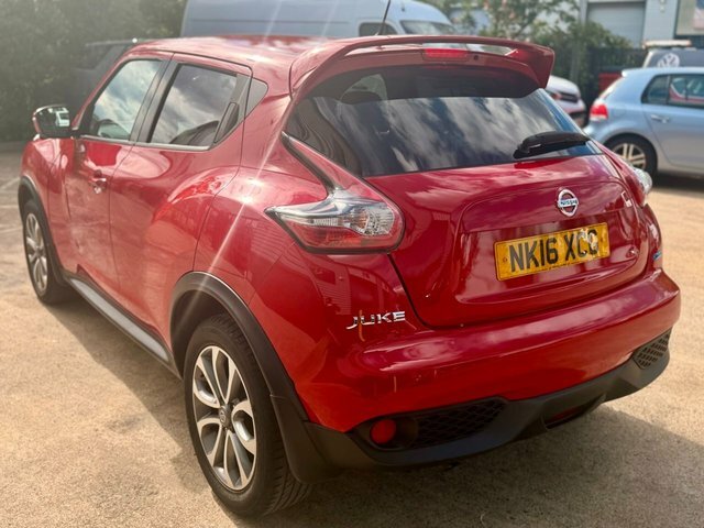 Nissan Juke 1.5 Dci Tekna Suv Euro 6 Ss NK16XCG Red #4
