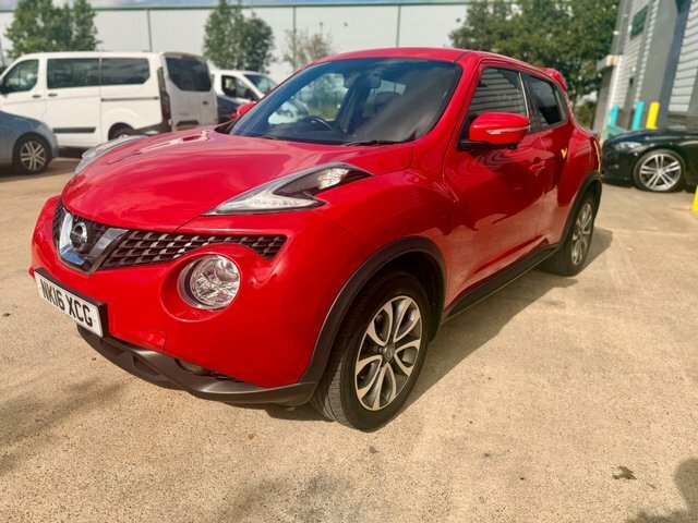 Nissan Juke 1.5 Dci Tekna Suv Euro 6 Ss NK16XCG Red #3