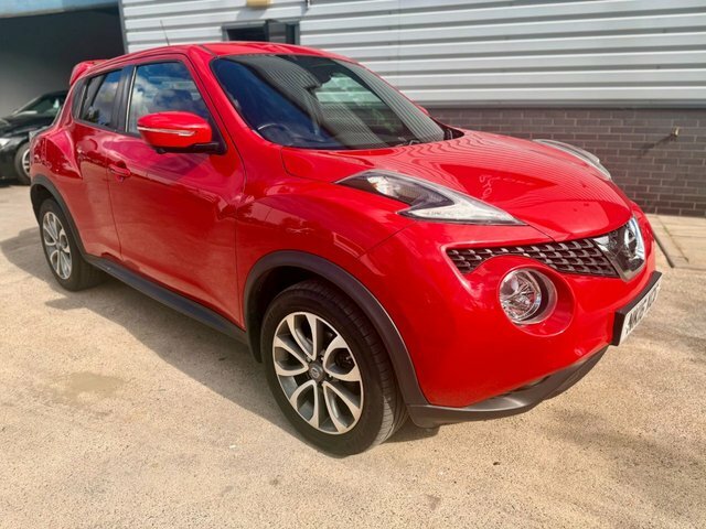 Nissan Juke 1.5 Dci Tekna Suv Euro 6 Ss NK16XCG Red