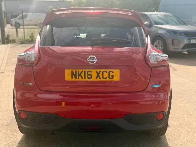 Nissan Juke 1.5 Dci Tekna Suv Euro 6 Ss NK16XCG Red #5