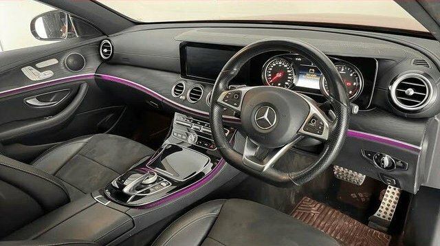 Mercedes-Benz E Class 2.0 E220d Amg Line Premium Estate G-t Red #5