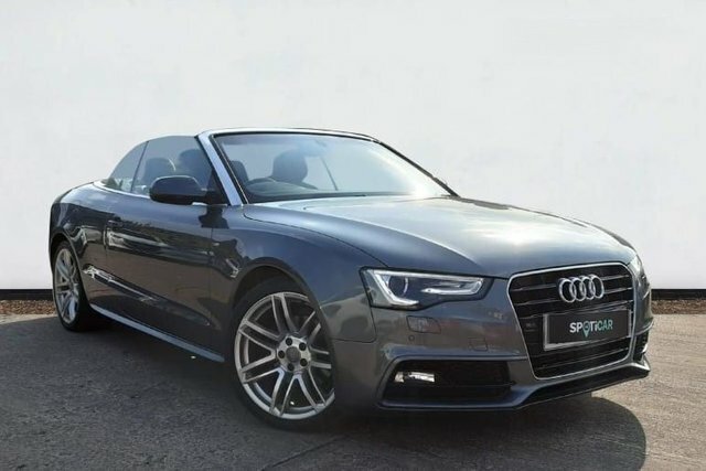 Audi A5 2.0 Tdi S Line Special Edition Convertible Die Grey