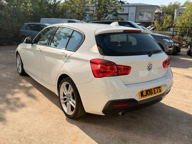 BMW 1 Series 2.0 118D M Sport Hatchback Euro White #5