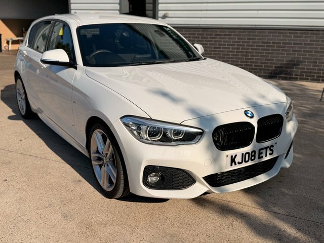 BMW 1 Series 2.0 118D M Sport Hatchback Euro White