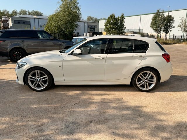 BMW 1 Series 2.0 118D M Sport Hatchback Euro White #4