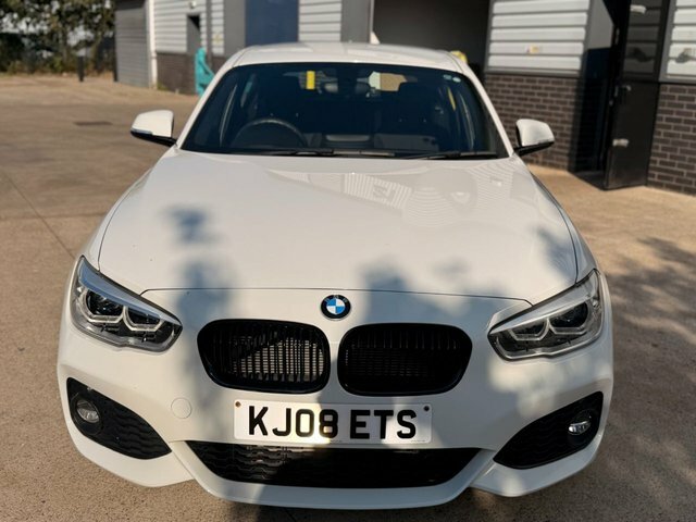 BMW 1 Series 2.0 118D M Sport Hatchback Euro White #2