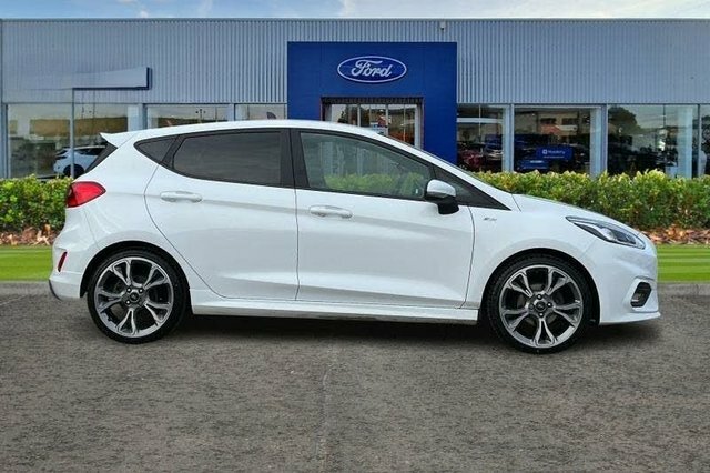 Ford Fiesta 1.0T Ecoboost Gpf St-line Hatchback Man White #3