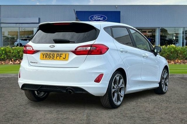 Ford Fiesta 1.0T Ecoboost Gpf St-line Hatchback Man White #4