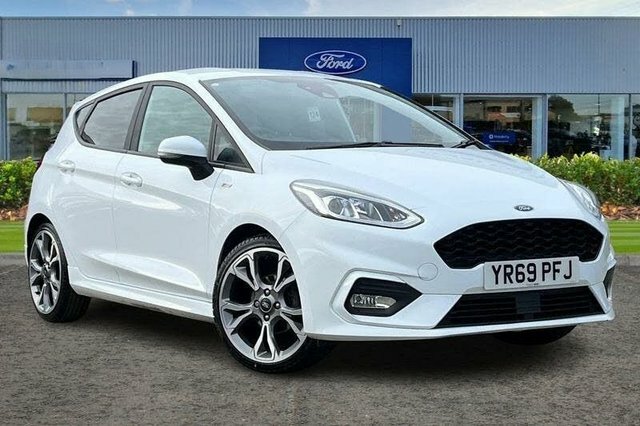 Ford Fiesta 1.0T Ecoboost Gpf St-line Hatchback Man White