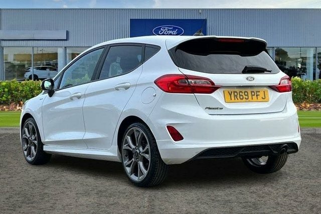 Ford Fiesta 1.0T Ecoboost Gpf St-line Hatchback Man White #2
