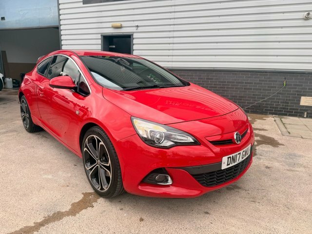 Vauxhall Astra GTC 1.4I Turbo Limited Edition Coupe Red