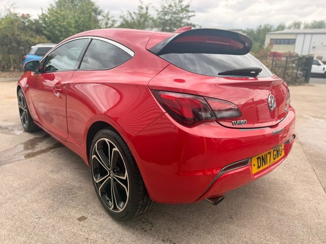 Vauxhall Astra GTC 1.4I Turbo Limited Edition Coupe Red #4