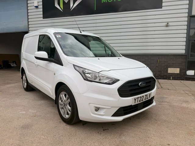 Ford Transit Connect 1.5 240 Ecoblue Limited Panel Van Manua White #2