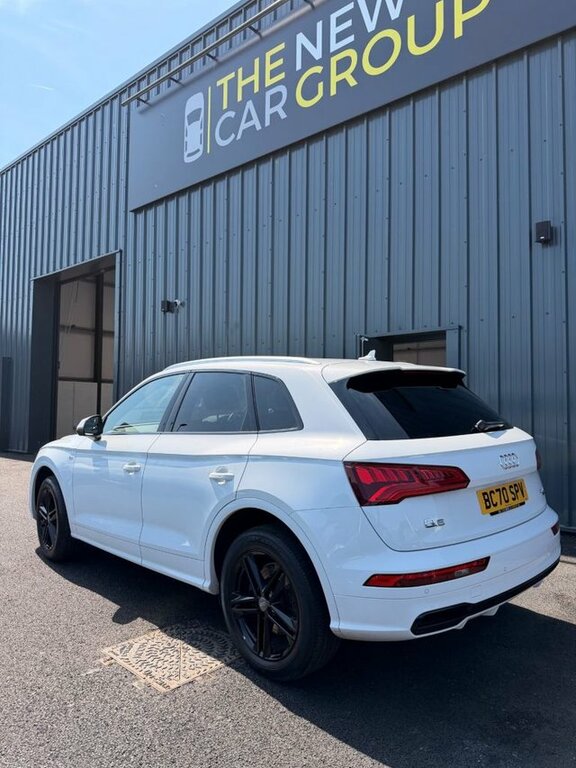 Audi Q5 2020 2.0 Tdi 40 S Line Suv S Tronic Qua White