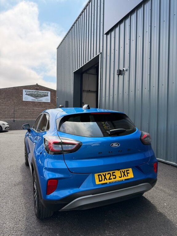 Ford Puma 2025 1.0T Ecoboost Mhev Titanium Suv Hy DX25JXF Blue #4