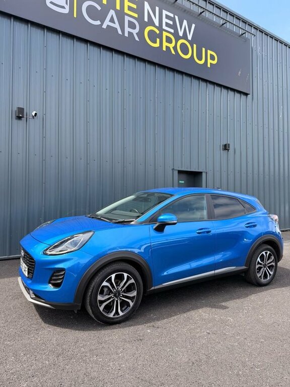 Ford Puma 2025 1.0T Ecoboost Mhev Titanium Suv Hy DX25JXF Blue #2